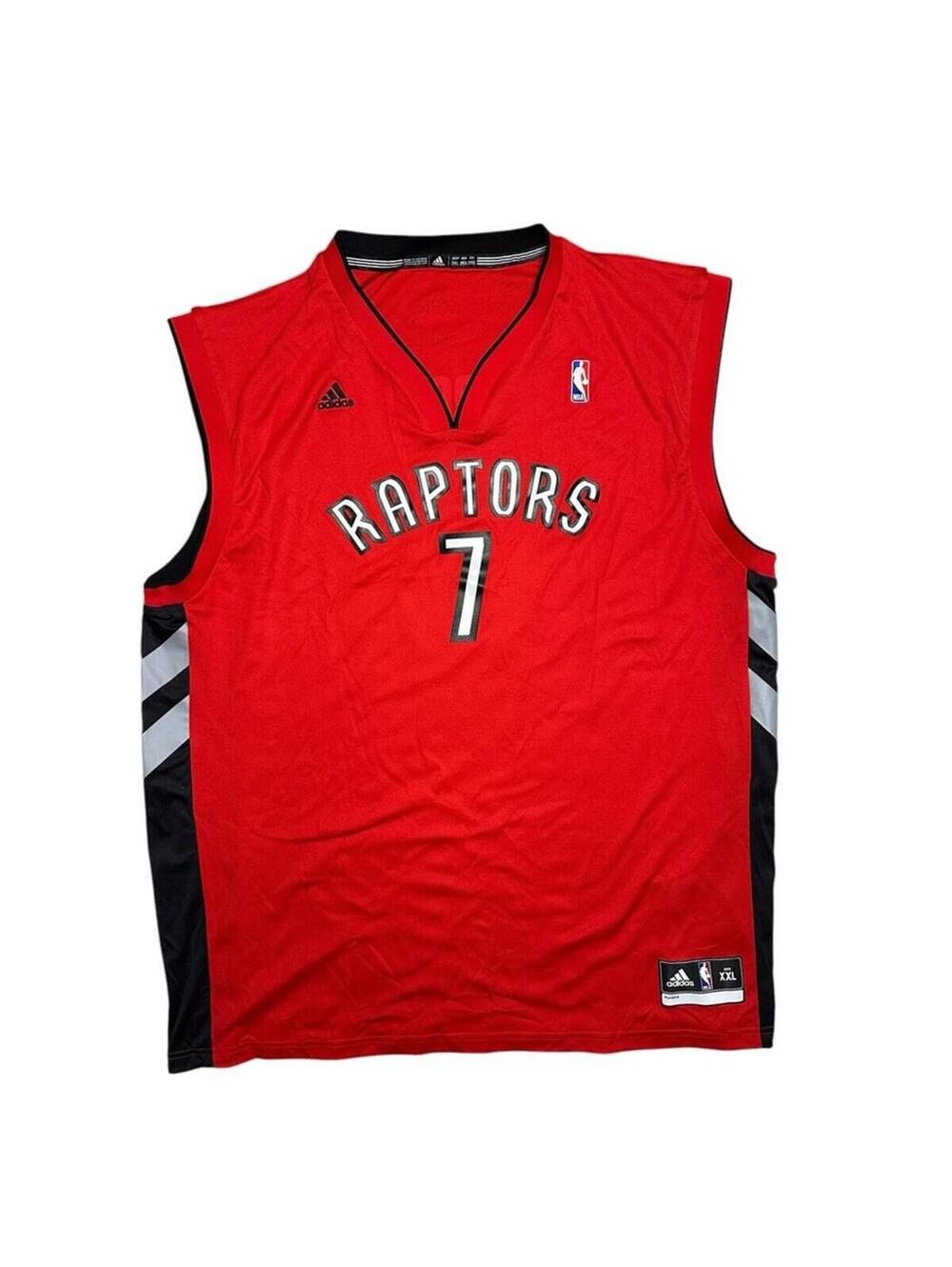 Adidas Toronto Raptors #7 Red Basketball Jersey - 2XL